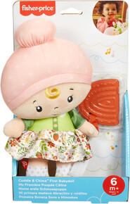 Image of Toys. Product name - Fisher-Price Cuddle & Chime First Babydoll Infant Sensory Toy in colour by brand - Toymate