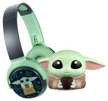 Image of Toys. Product name - Star Wars Grogu Bluetooth Headphone and Mood Light Gift Set in colour by brand - Toymate