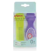 Image of Accessories. Product name - Pigeon Brush & Comb Set in colour by brand - Toymate