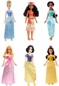 Image of Dolls. Product name - Disney Princess Core Fashion Dolls in colour by brand - Toymate