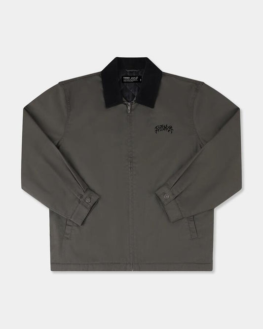 Image of Coats & Jackets. Product name - Former Mens Reynolds Coach Jacket Deep Olive in Deep Olive colour by brand - Former