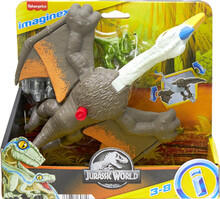 Image of Action Figures. Product name - Imaginext Jurassic World Dominion Quetzal Dinosaur Toy With Soaring Action in colour by brand - Toymate