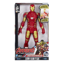 Image of Action Figures. Product name - The Avengers Titan Hero Tech Iron Man in colour by brand - AVENGERS