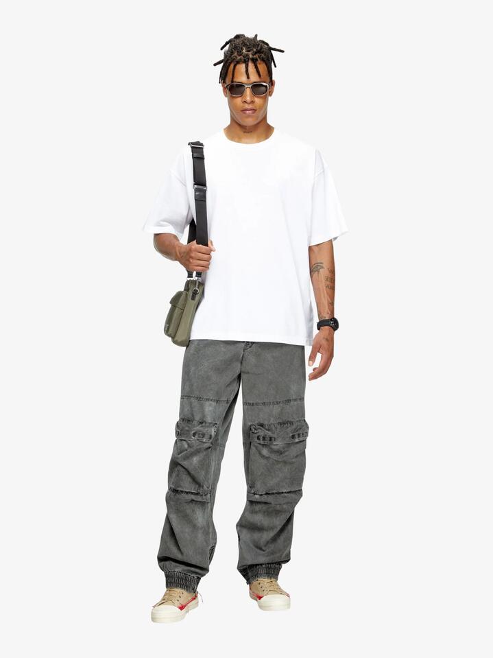 Image of T-Shirts. Productname: Diesel Box T-Shirt T24 in White colour by brand - Diesel