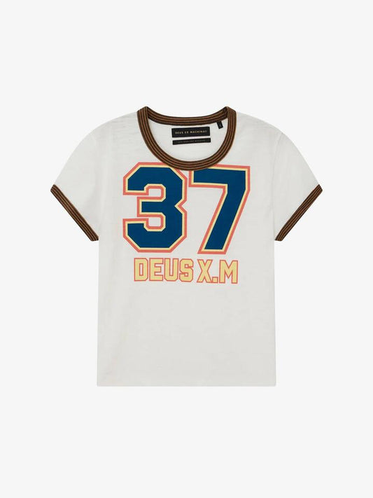 Image of T-Shirts. Productname: Deus W. Pop Tee in Ivory colour by brand - Deus