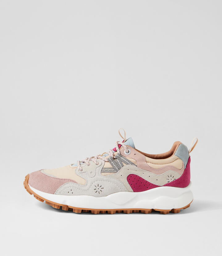 Image of Sneakers. Product name - Jemez Berry Multi Sneakers in Berry colour by brand - MIDAS