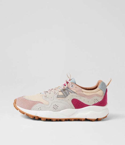 Image of Sneakers. Product name - Jemez Berry Multi Sneakers in Berry colour by brand - MIDAS