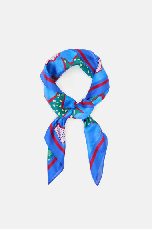 Image of Scarves & Shawls. Product name - Seedlings Square Scarf in Print colour by brand - Gorman