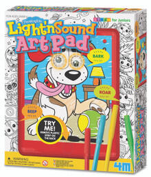 Image of Artwork. Product name - 4M ThinkingKits Light 'n' Sound Art Pad in colour by brand - Toymate