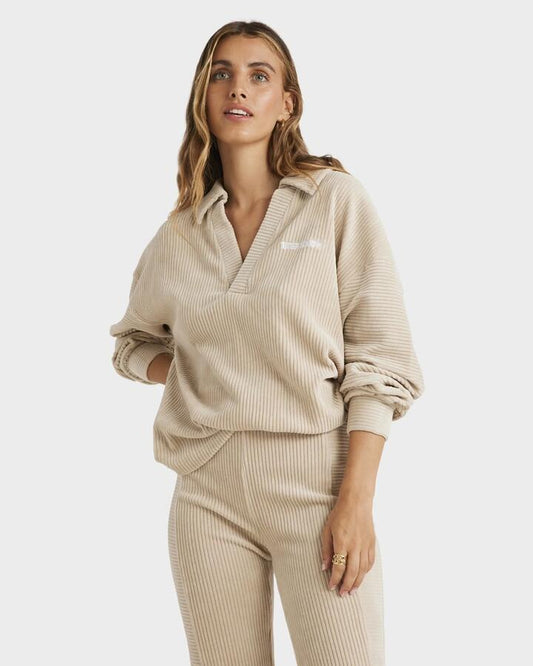 Image of Shirts. Product name - Billabong Womens Good Day 2 Shirt Coyote in Coyote colour by brand - Billabong