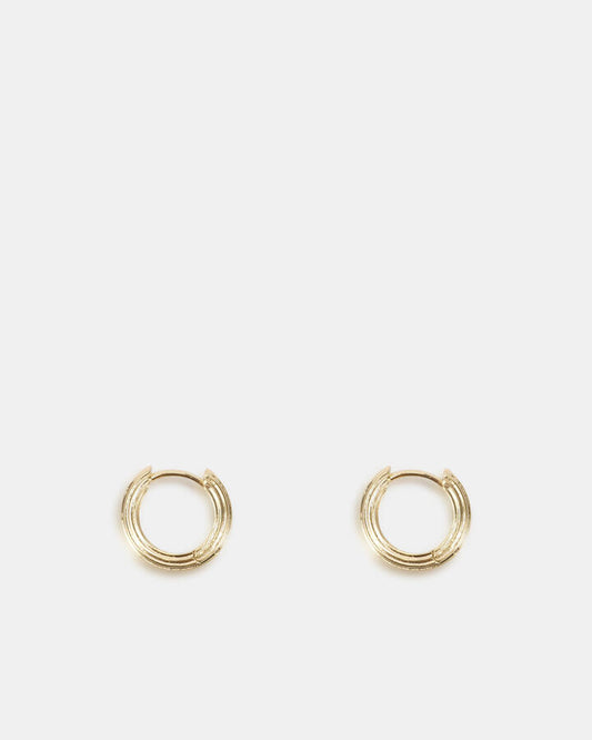 Image of Earrings. Product name - Earring Goiania Metallic in Metallic colour by brand - Novo