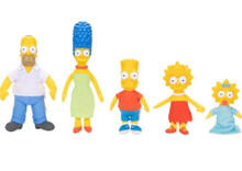 Image of Action Figures. Product name - The Simpsons Basic Plush W1 in colour by brand - Toymate
