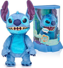 Image of Action Figures. Product name - Wow! Stuff Disney Stitch Puppetronic by RealFX in colour by brand - Disney