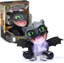 Image of Action Figures. Product name - How To Train Your Dragon Real Toothless Puppetronic in colour by brand - How To Train Your Dragon