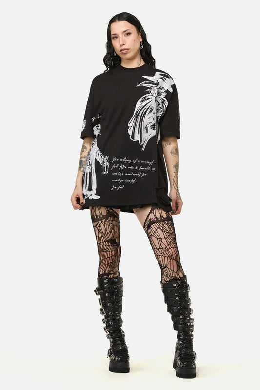 Image of T-Shirts. Productname: Plague Doctor OS Goth Tee in Black colour by brand - Black Friday