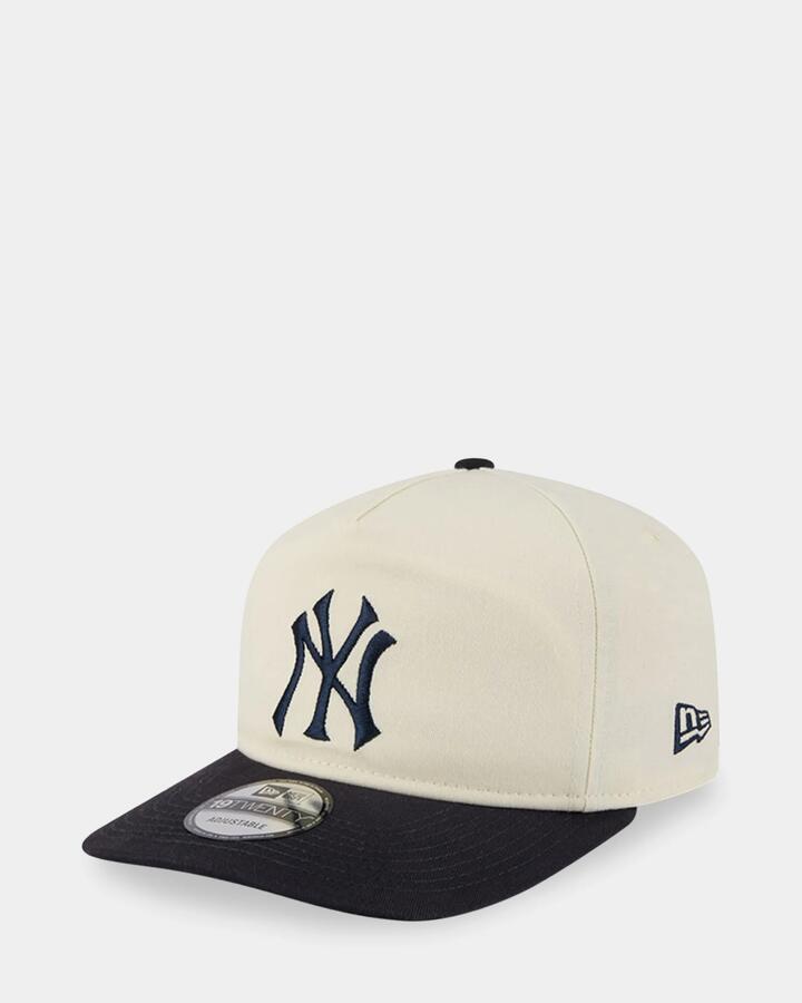 Image of Hats. Product name - New Era 19Twenty New York Yankees Cap White in White colour by brand - New Era