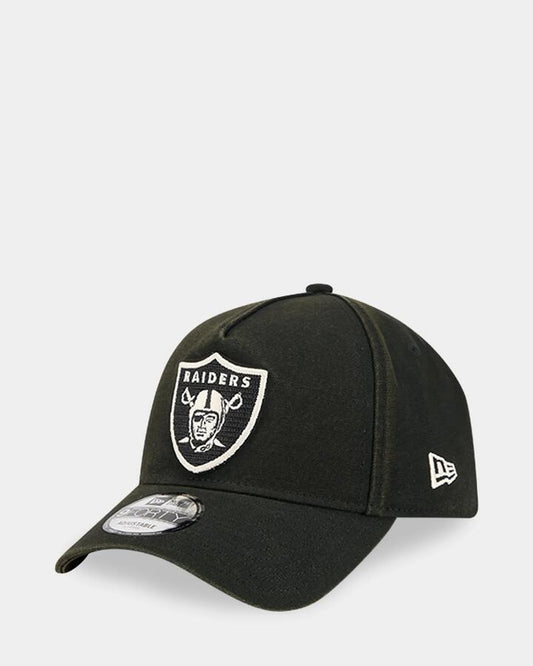 Image of Hats. Product name - New Era 9Forty A-Frame Los Angeles Dodgers Cap Black in Black colour by brand - New Era
