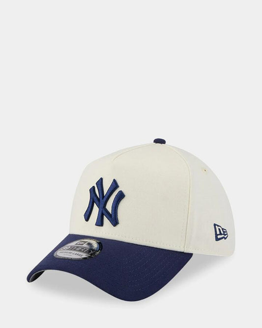 Image of Hats. Product name - New Era 39Thirty New York Yankees Cap Navy in Navy colour by brand - New Era