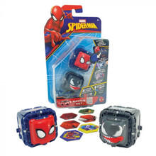 Image of Action Figures. Product name - Battle Cubes Battle Set Spider-Man Twin Pack in colour by brand - Toymate