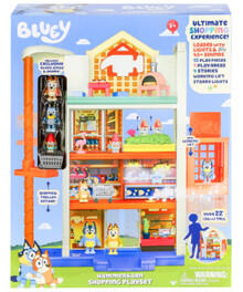 Image of Toys. Product name - Bluey Hammerbarn Shopping Playset in colour by brand - Toymate