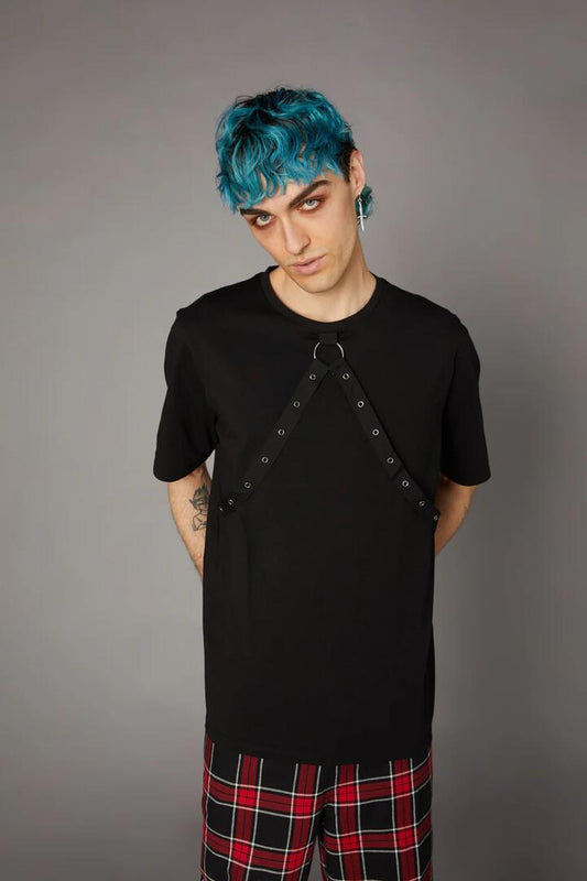 Image of T-Shirts. Productname: Hardward Goth Tee in Black colour by brand - Black Friday