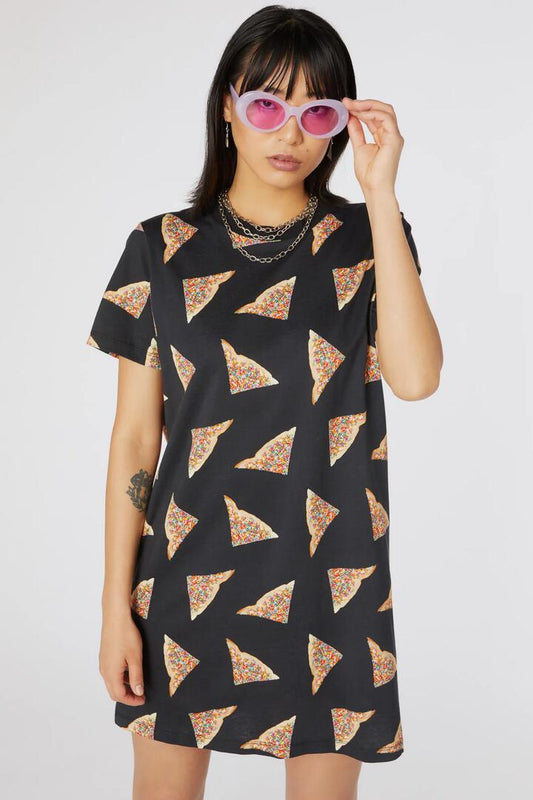 Image of Dresses. Productname: Fairy Bread T Shirt Dress in Black colour by brand - Dangerfield
