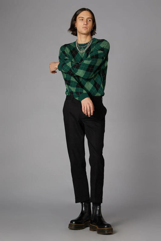 Image of Jewelry. Productname: Greaser Cuff Pant in Black colour by brand - Black Friday
