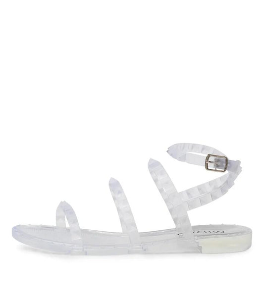 Image of Sandals. Product name - Jelly Clear Smooth in Clear colour by brand - MIDAS