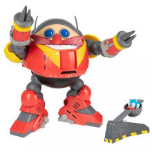Image of Action Figures. Product name - Sonic Giant Eggman Robot Battle Set in colour by brand - Sonic
