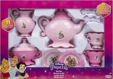 Image of Dolls. Product name - Disney Princess Royal Tea Set with 11 pieces in colour by brand - 