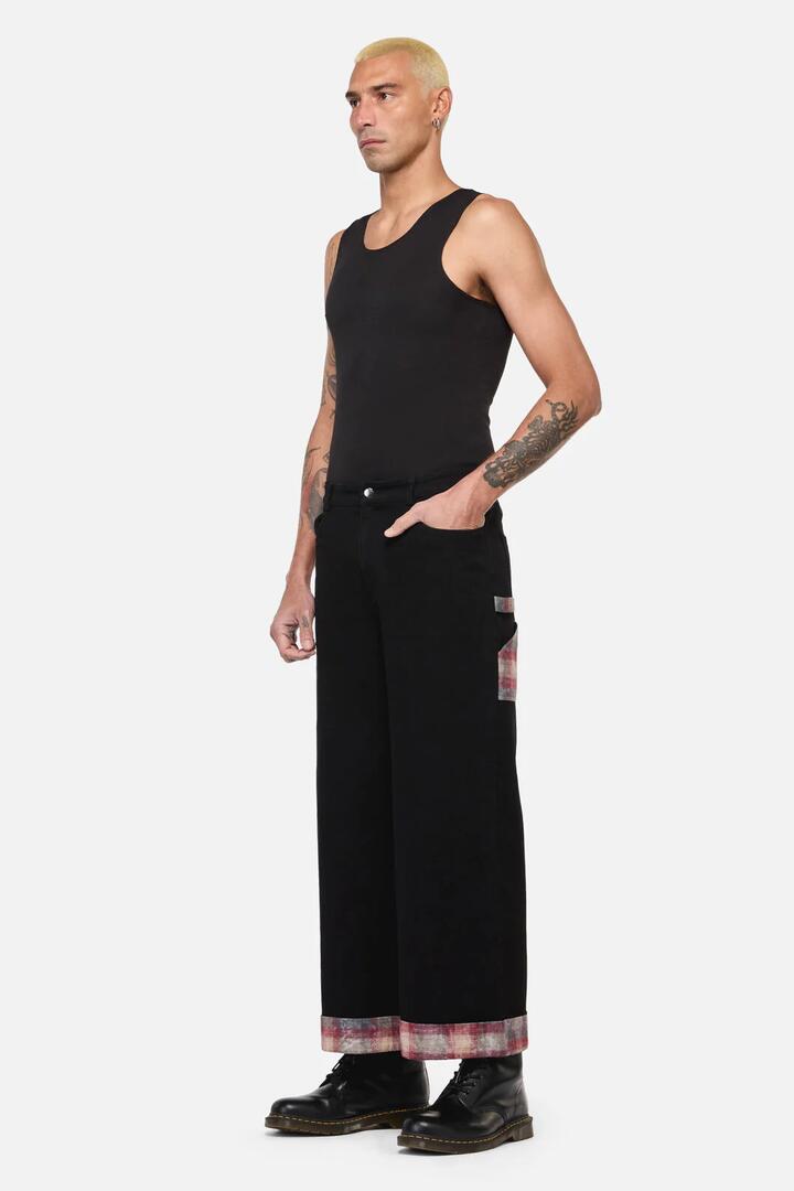 Image of Jeans. Productname: Lesions Jean in Black colour by brand - Black Friday