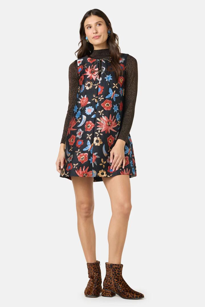 Image of Dresses. Product name - The Garden Jacquard Dress in Print colour by brand - Gorman
