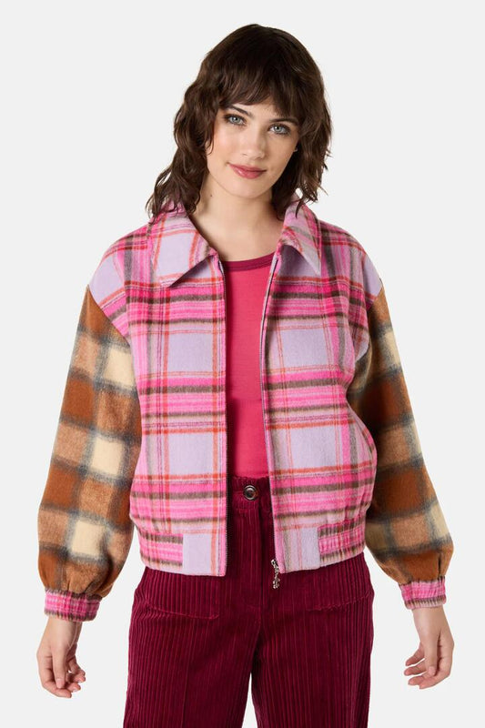 Image of Coats & Jackets. Product name - Checking Twice Jacket in Check colour by brand - Gorman