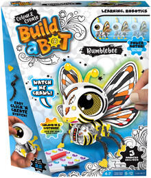 Image of Toys. Product name - Built a Bot Colour & Create Bumblebee in colour by brand - Toymate