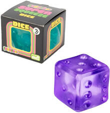 Image of Toys. Product name - Smoosho's Super Squeeze Dice in colour by brand - Toymate