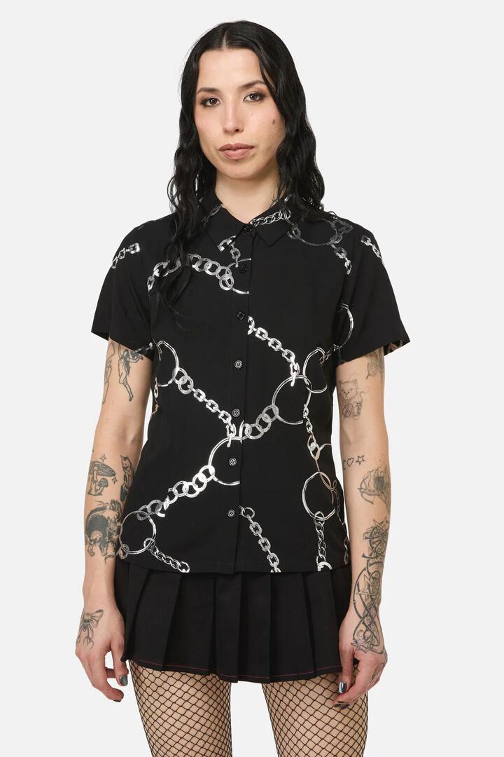 Image of Blouses. Productname: Opulent Blouse in Black colour by brand - Black Friday