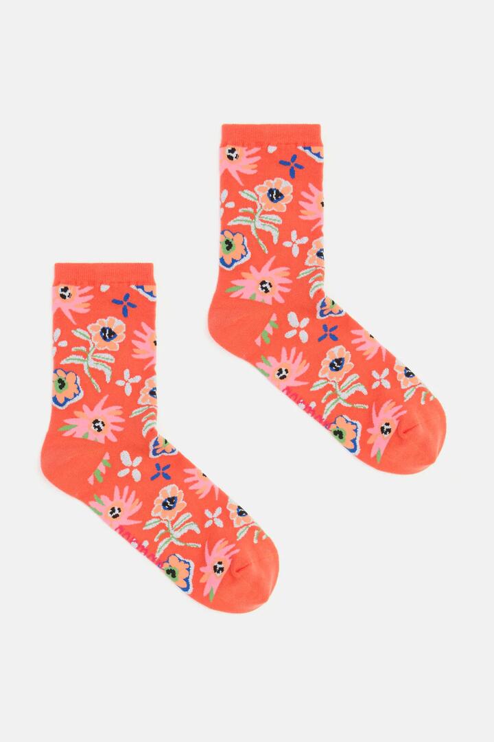Image of Socks. Product name - The Garden Bloom Socks in Print colour by brand - Gorman