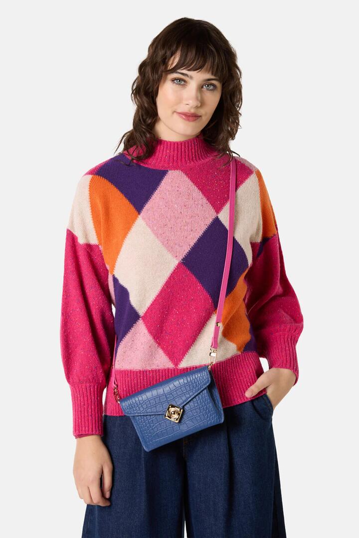Image of Bags. Product name - Janie Crossbody Navy in Navy colour by brand - Gorman