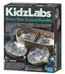 Image of Toys. Product name - 4M KidzLabs Crystal Geode Growing Kit in colour by brand - Toymate