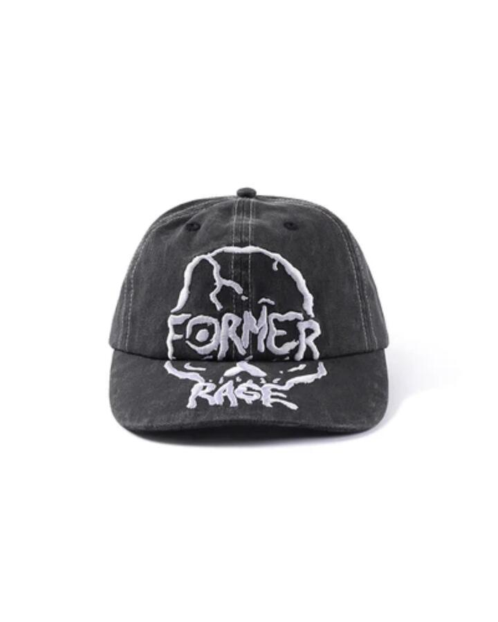 Image of Hats. Product name - Former Mens Skullz Cap Merch Black in Merch Black colour by brand - Former