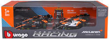 Image of Toy Playsets. Product name - Bburago 1:43 F1 McLaren #4 Norris 4pc Gift Pack in colour by brand - Toymate
