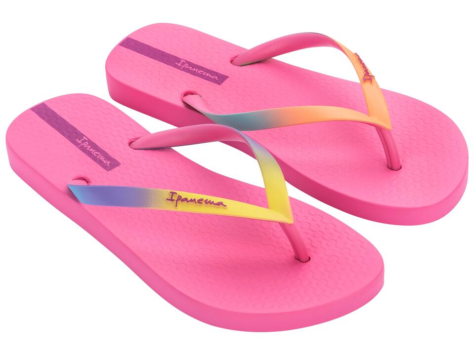Image of Sandals. Product name - Multicores Pink Multi Vegan Ipanema in Pink Multi colour by brand - Ipanema