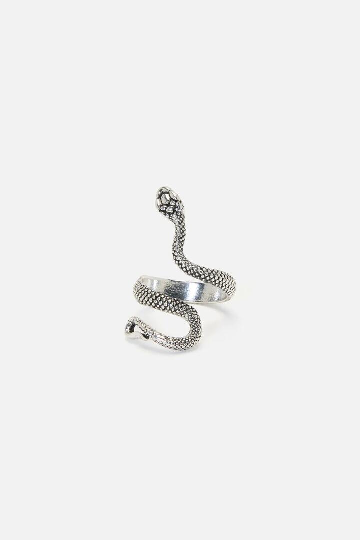 Image of Rings. Productname: Snake Ring in Silver colour by brand - Dangerfield