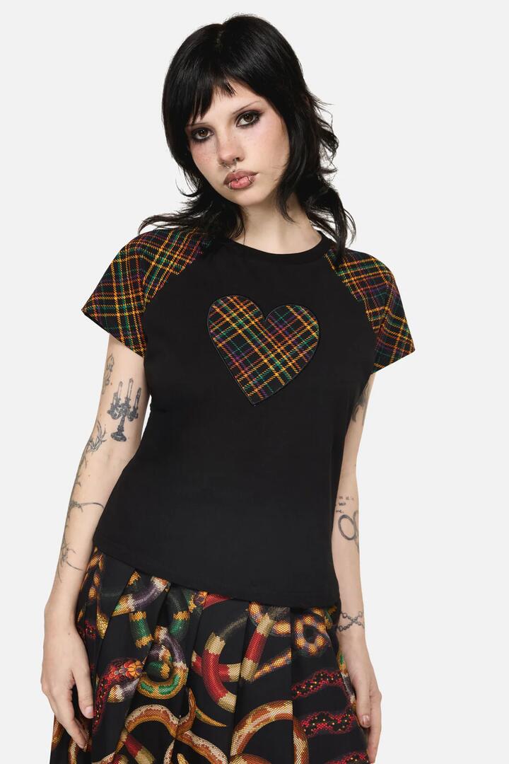 Image of T-Shirts. Productname: Forest Dweller Tee in Black colour by brand - Dangerfield