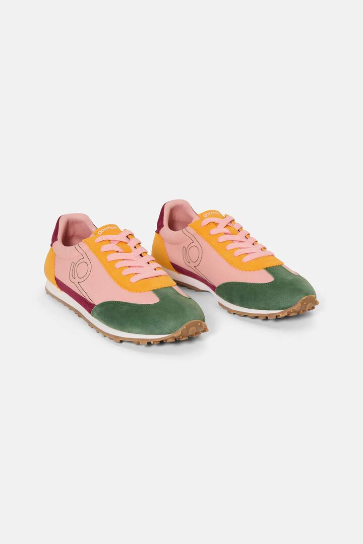 Image of Sneakers. Product name - Adler Sneaker Pink in Pink colour by brand - Gorman