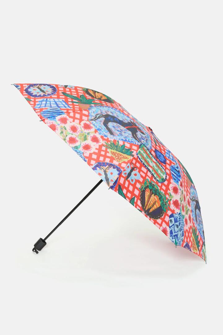 Image of Rain Umbrellas. Product name - Garden Table Umbrella in Print colour by brand - Gorman