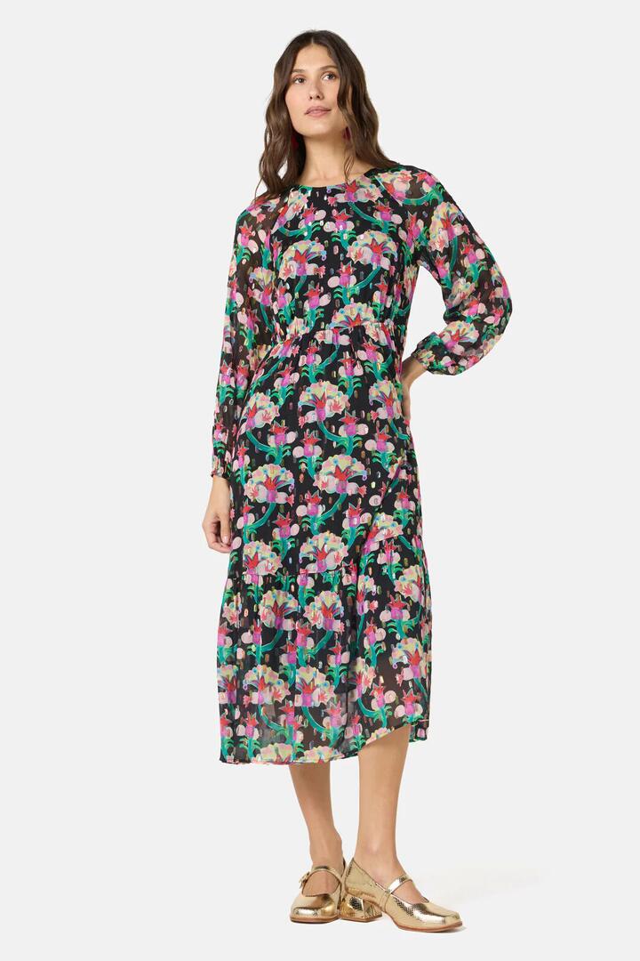 Image of Dresses. Product name - Secret Meadow Maxi Dress in Print colour by brand - Gorman