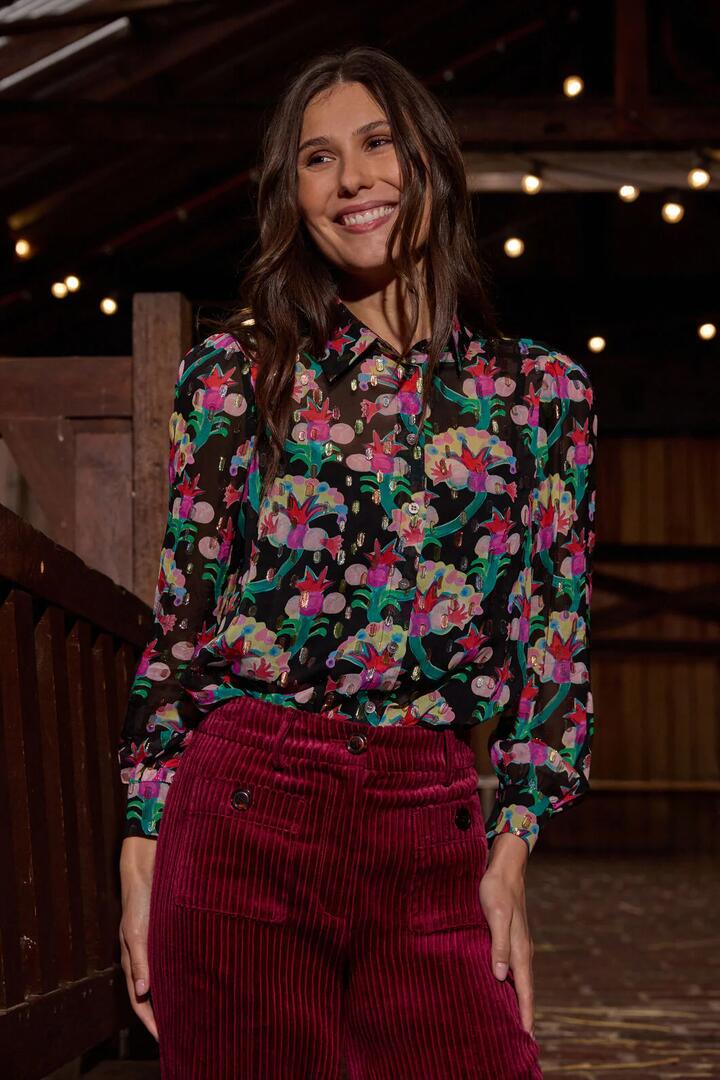 Image of Shirts. Product name - Secret Meadow Shirt in Print colour by brand - Gorman