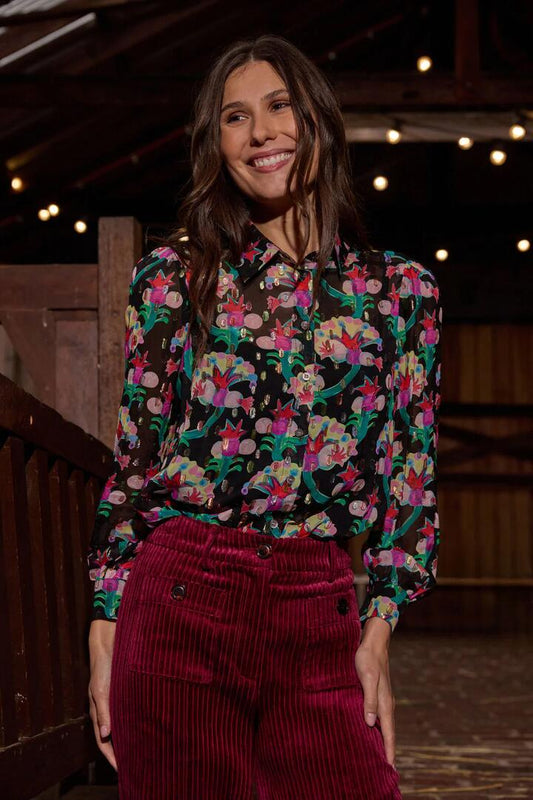 Image of Shirts. Product name - Secret Meadow Shirt in Print colour by brand - Gorman