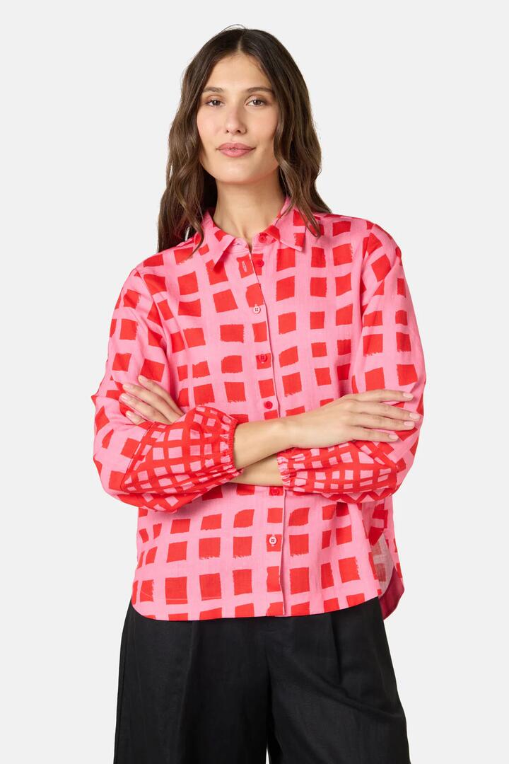 Image of Shirts. Product name - Garden Check Shirt in Check colour by brand - Gorman